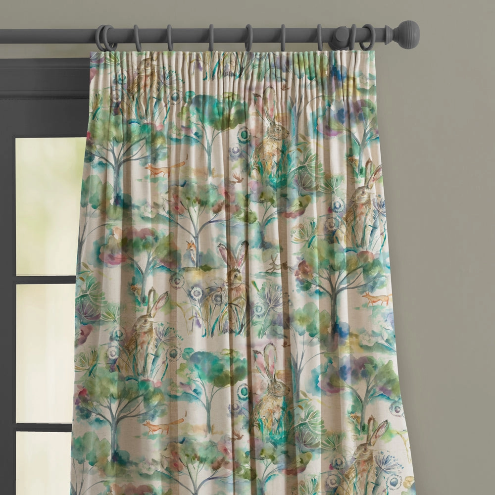 Grassmere Printed Made to Measure Curtains Sweetpea