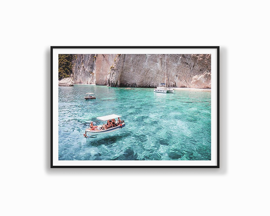 Greek Islands, Boatnordic style wall decor