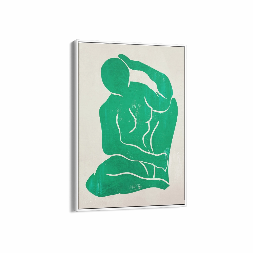 Green Figure Print 3