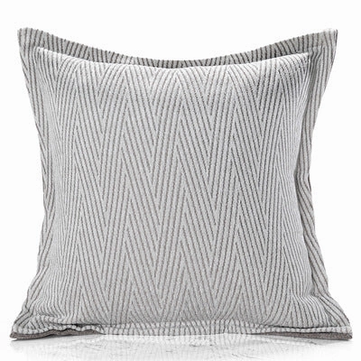 Grey And Blue Agate Pattern Bed Cushion Set