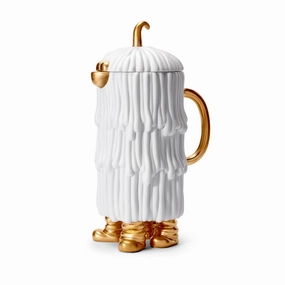 Haas Djuna Coffee   Tea Pot - Whiteglass cups ,personalized mugs 