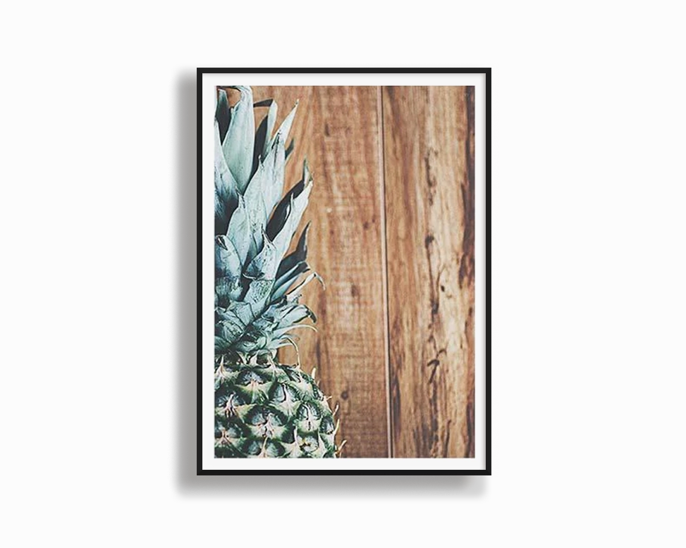 Half Pineapplenordic style wall decor