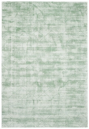 Harley Mint Green Geometric Viscose Rug *NO RETURNS UNLESS FAULTYmodern color block patchwork rug