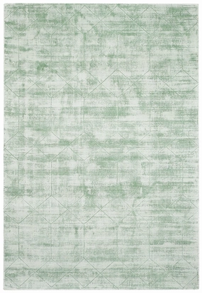 Harley Mint Green Geometric Viscose Rug *NO RETURNS UNLESS FAULTYmodern color block patchwork rug