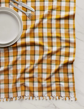 Harvest Plaid Tablecloth by Heather Taylor Homehome decor ,wall decor 