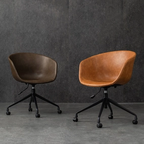 Hayden Swivel Saddle Tan Armchairhome decor ,wall decor 