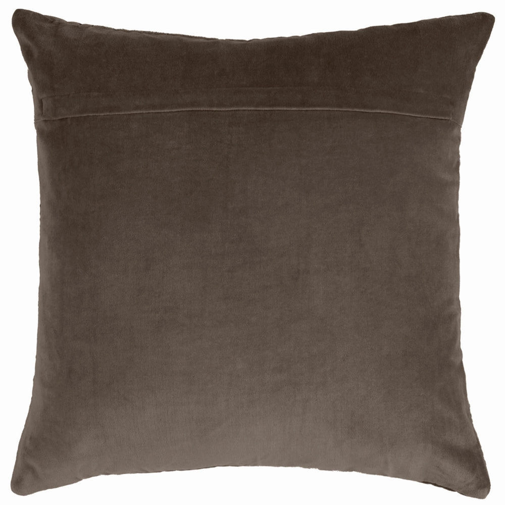 Haze Embroidered Feather Cushion Iron