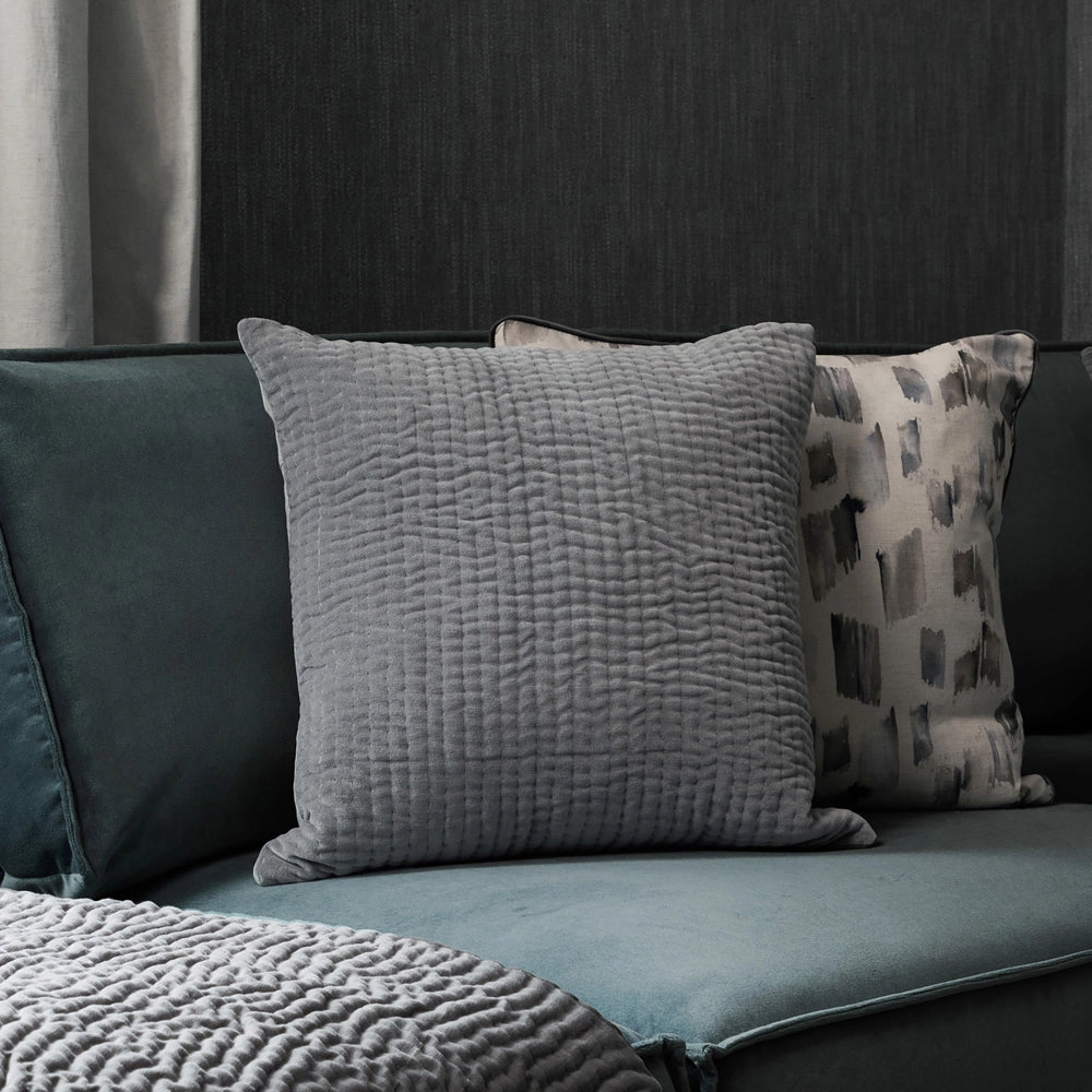 Haze Embroidered Feather Cushion Steelbedding sets ,throw blankets 