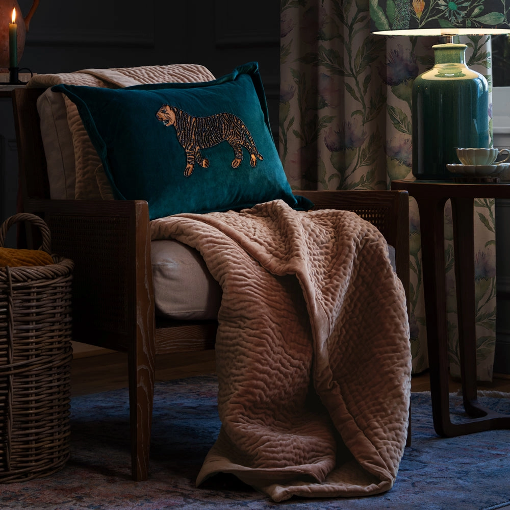 Haze Velvet Quilted Throw Coralbedding sets ,throw blankets 