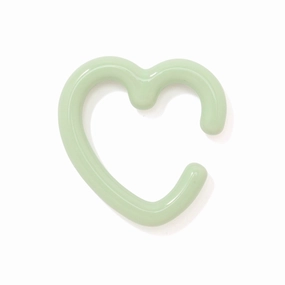 Heart Chopstick Rest Greenboho style dinner plates for special occasions 
