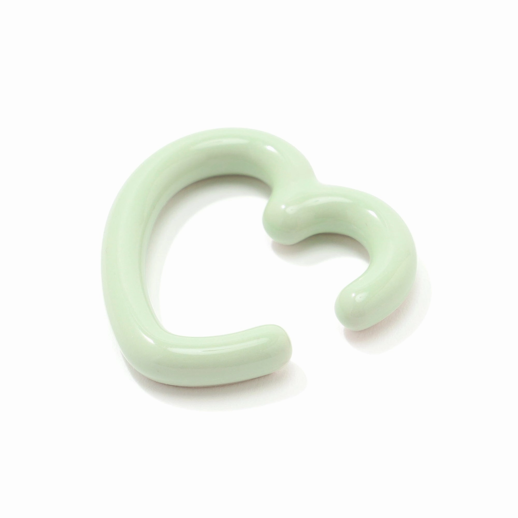 Heart Chopstick Rest Green