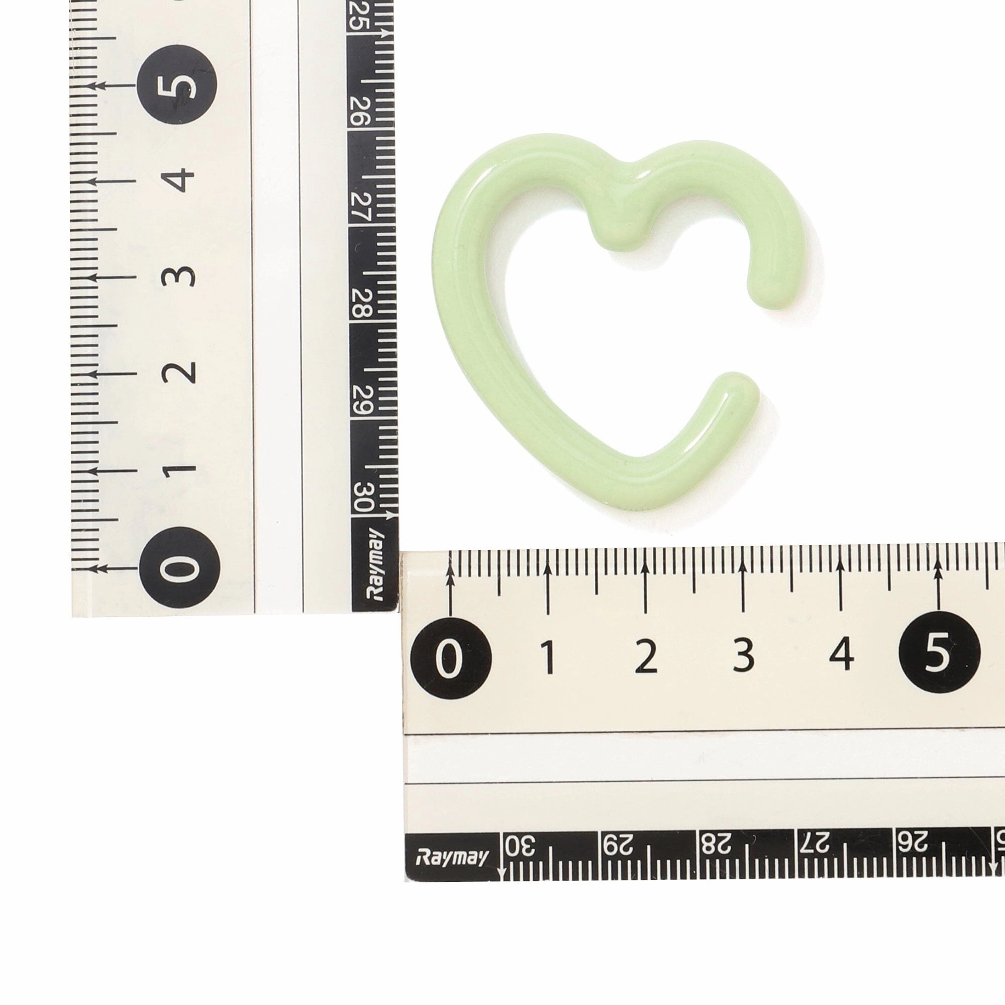 Heart Chopstick Rest Green