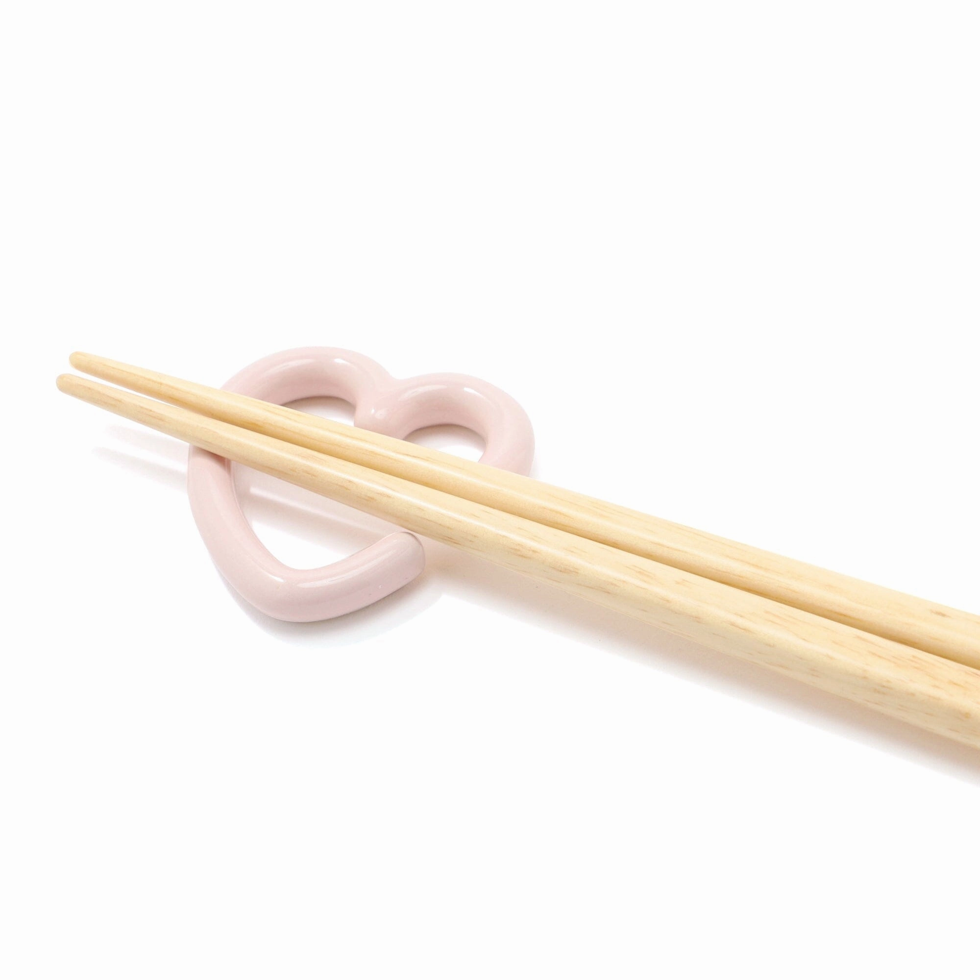 Heart Chopstick Rest Pink