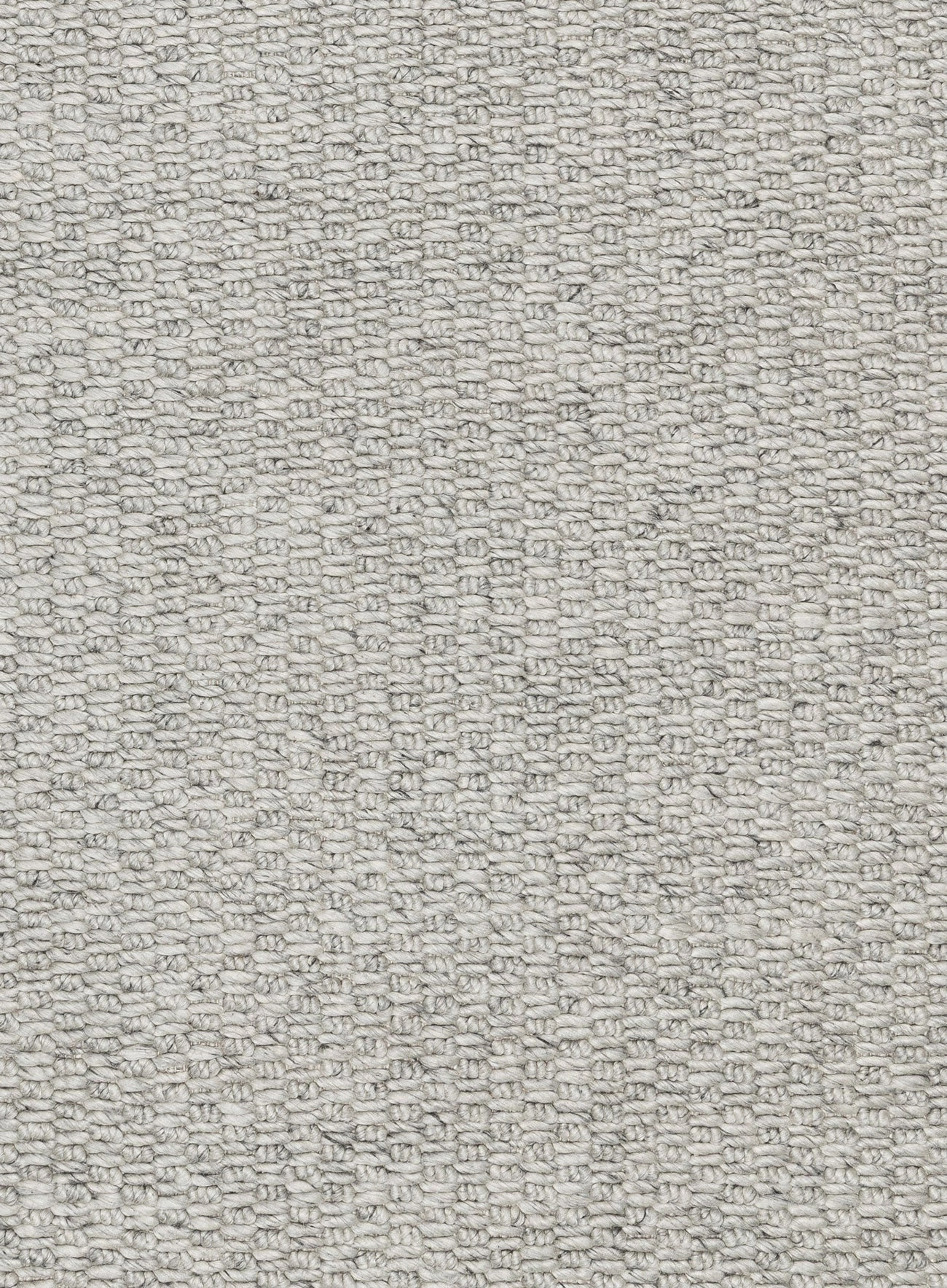 Heather Grey Chunky Wool Rug