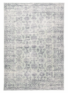Heidi Green and Grey Distressed Washable Rug *NO RETURNS UNLESS FAULTYmodern color block patchwork rug