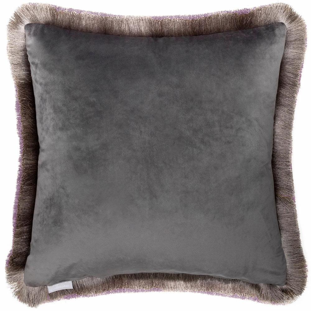 Heligan Printed Feather Cushion Lavender