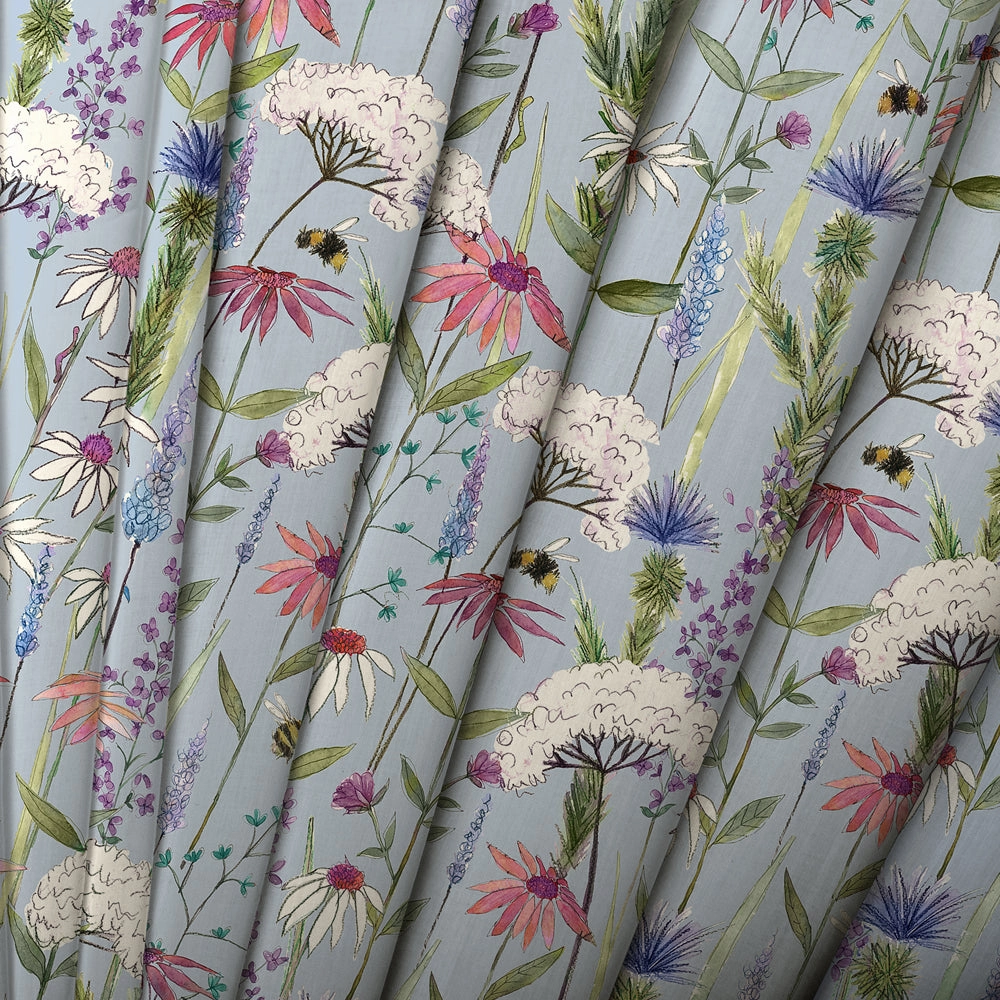 Hermione Printed Cotton Made to Measure Roman Blinds Dawn