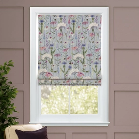 Hermione Printed Cotton Made to Measure Roman Blinds Dawnbedding sets ,throw blankets 
