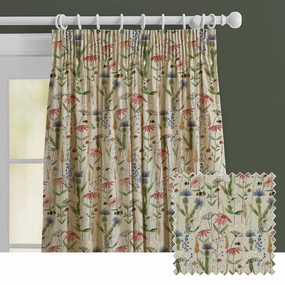 Hermione Printed Made to Measure Curtains Linenbedding sets ,throw blankets 