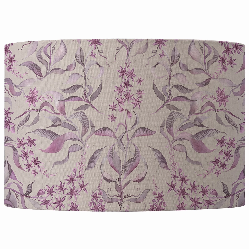 Hettie Eva Printed Lamp Shade Hyancinth