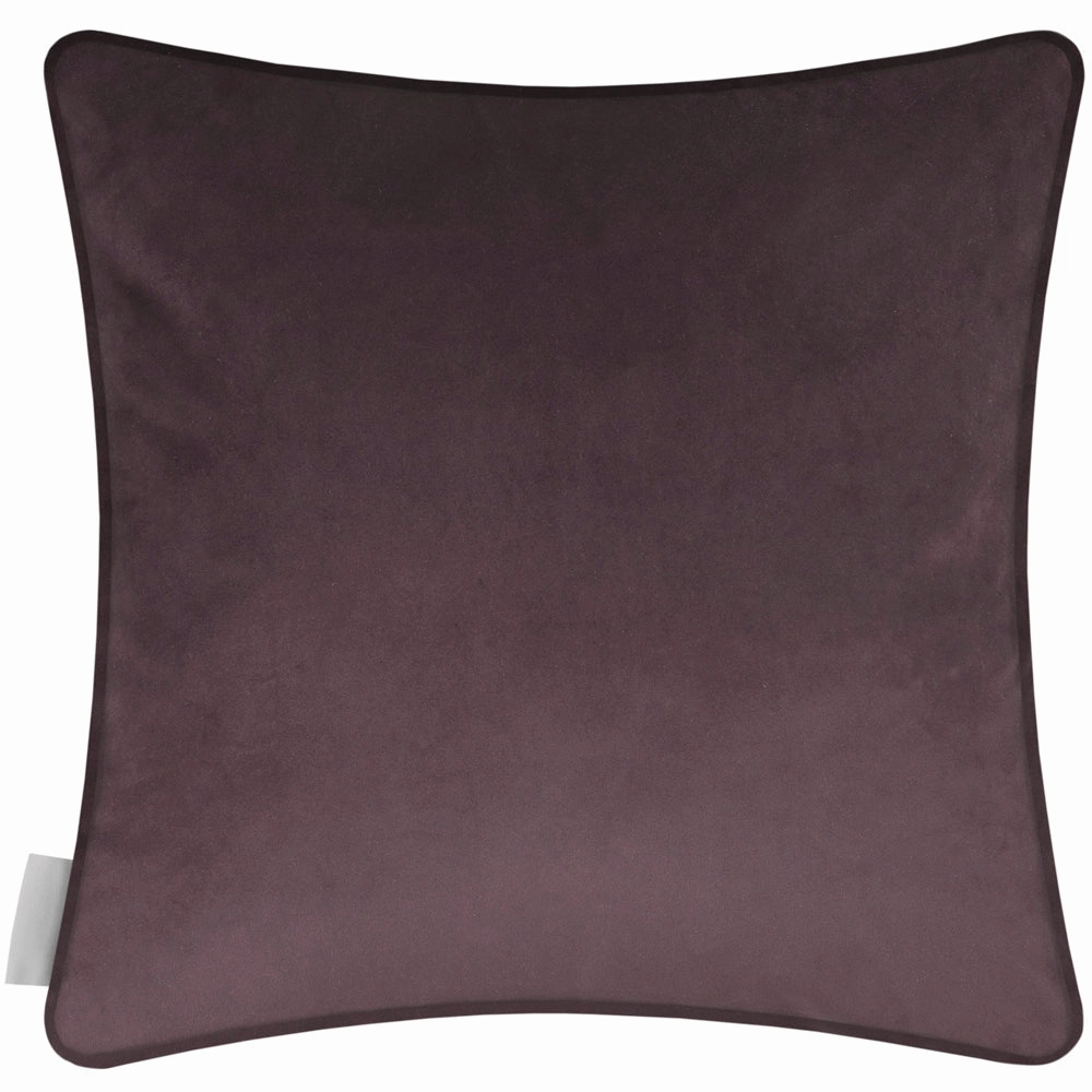 Hettie Printed Piped Cushion Hyacinth