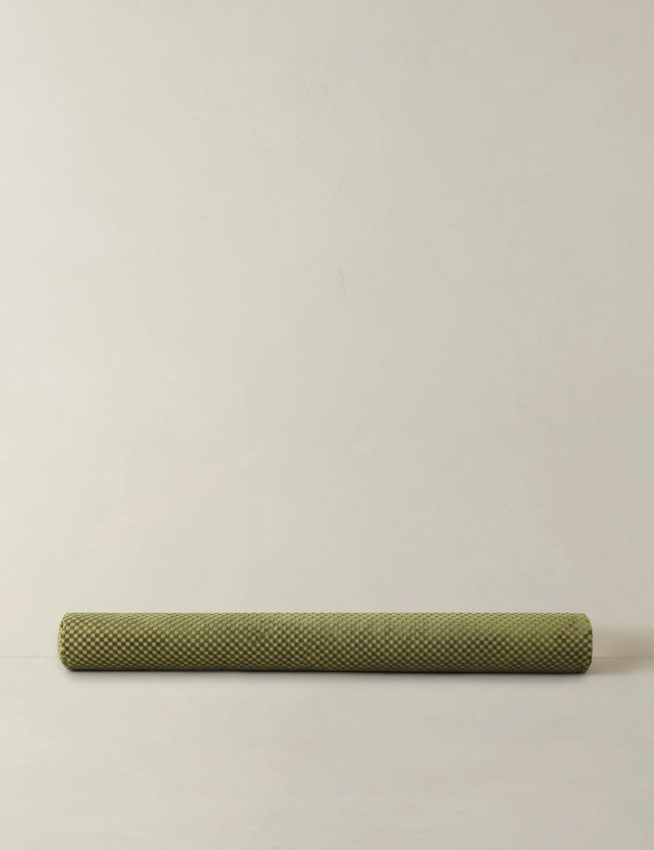 Hi-Lo Checker Velvet Long Bolster Pillow by Sarah Sherman Samuel