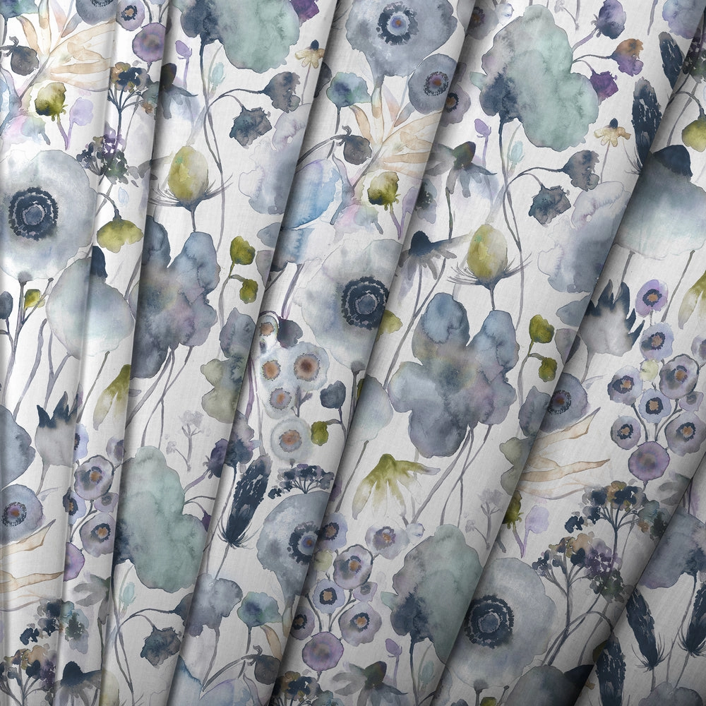Hibbertia Printed Cotton Made to Measure Roman Blinds Crocus