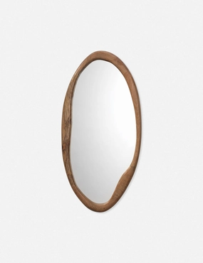 Hidden Hills Oval Mirrornordic style wall decor