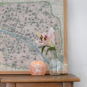 Himalayan Salt Candle Holderhome decoration ,modern home decor 