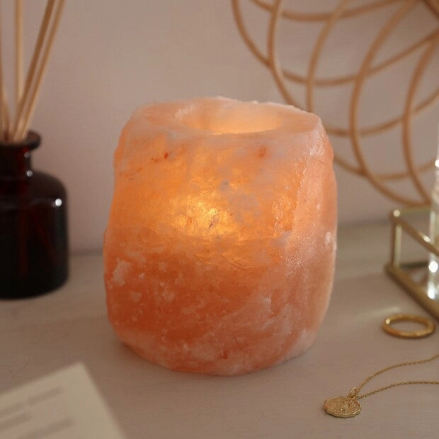 Himalayan Salt Candle Holder