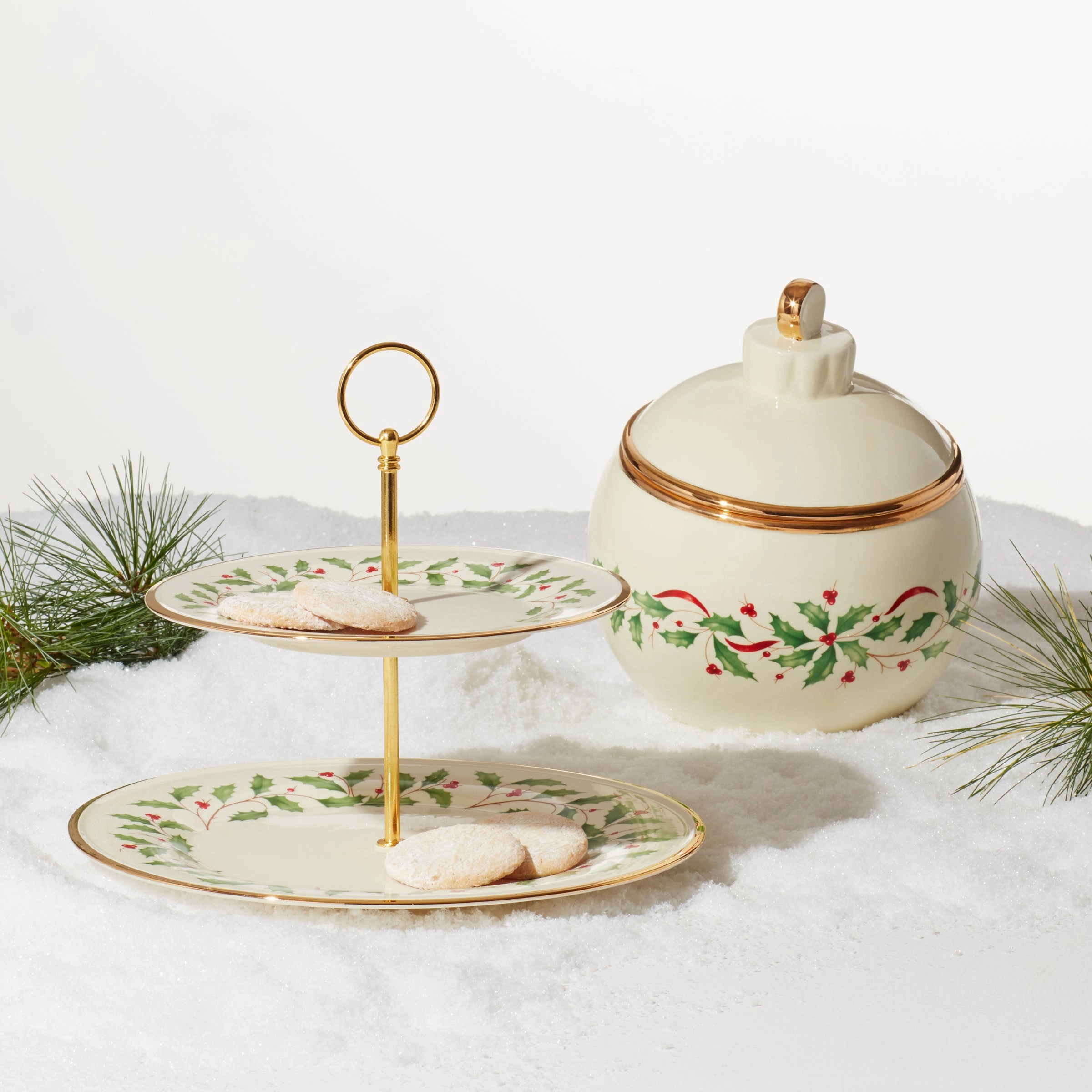 Holiday 2-Tiered Server