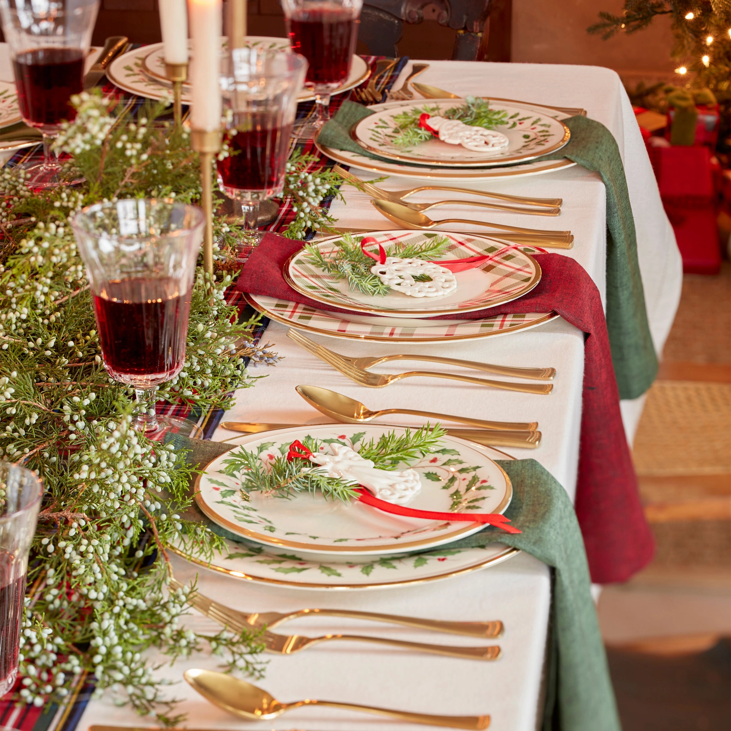 Holiday 6-Piece Salad Plate Set