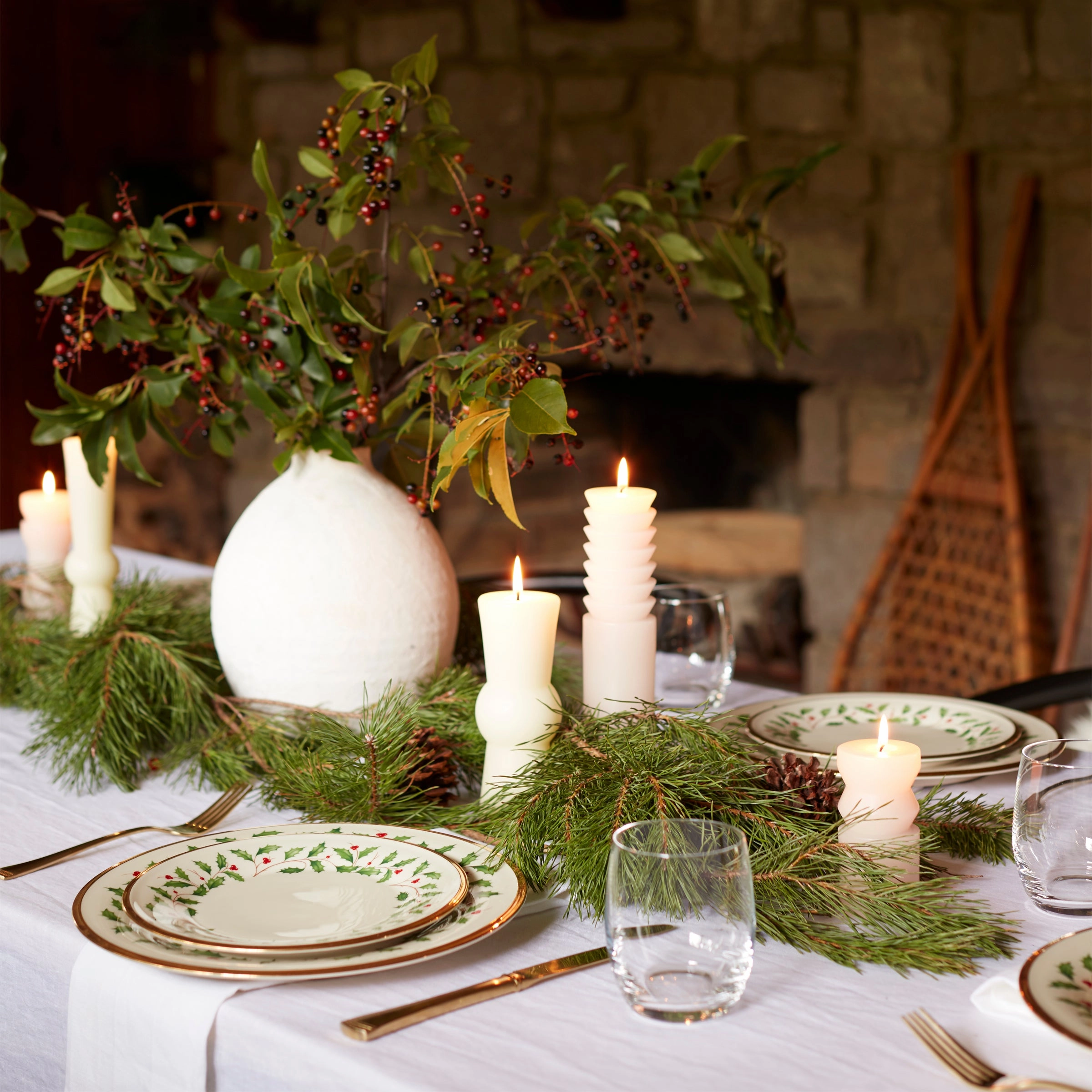 Holiday 6-Piece Salad Plate Set