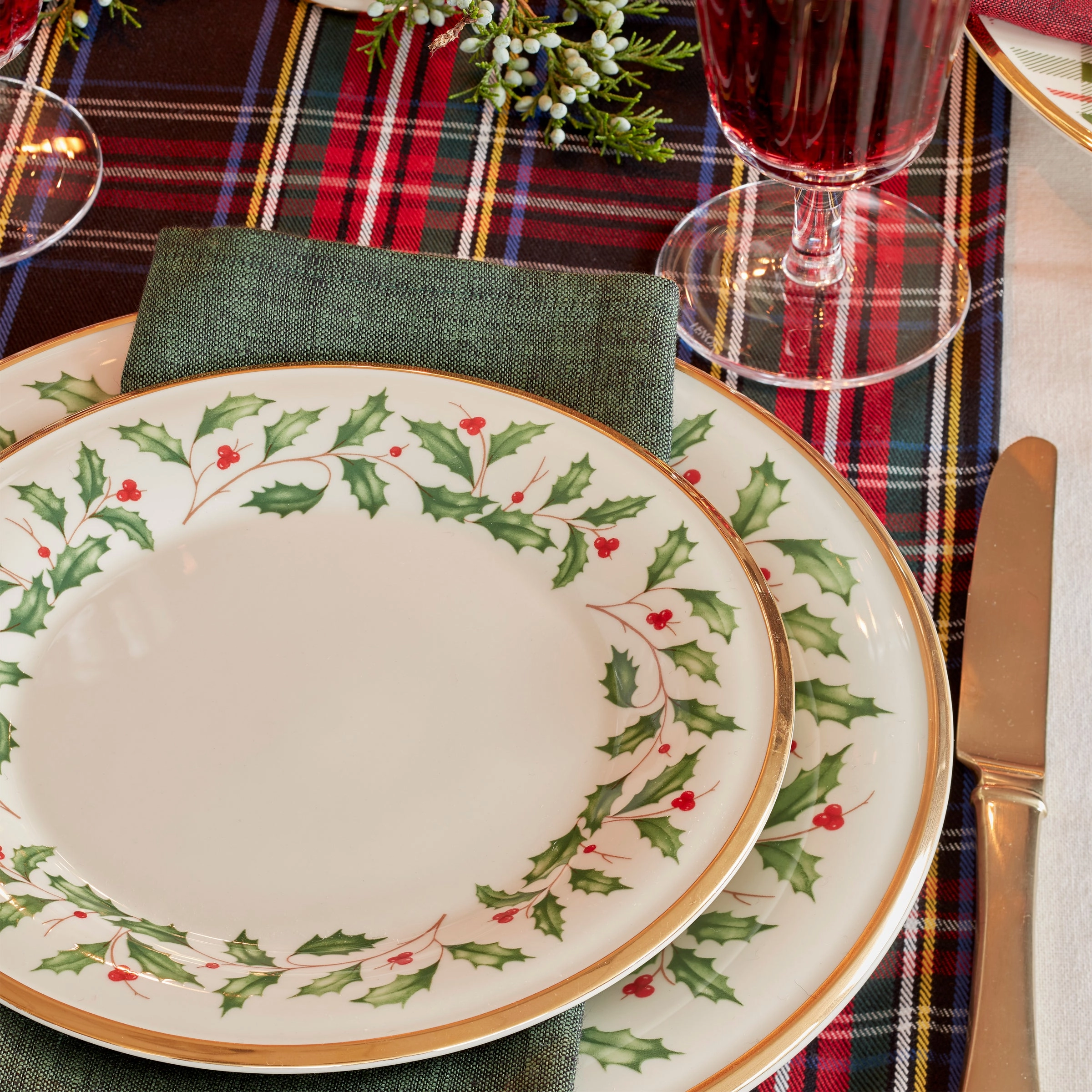 Holiday 6-Piece Salad Plate Set