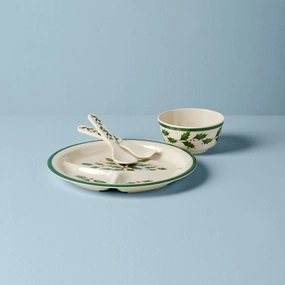 Holiday Children's 4-Piece Dinner Setmodern kitchen decor ,kitchen dinner set ,dinnerware 