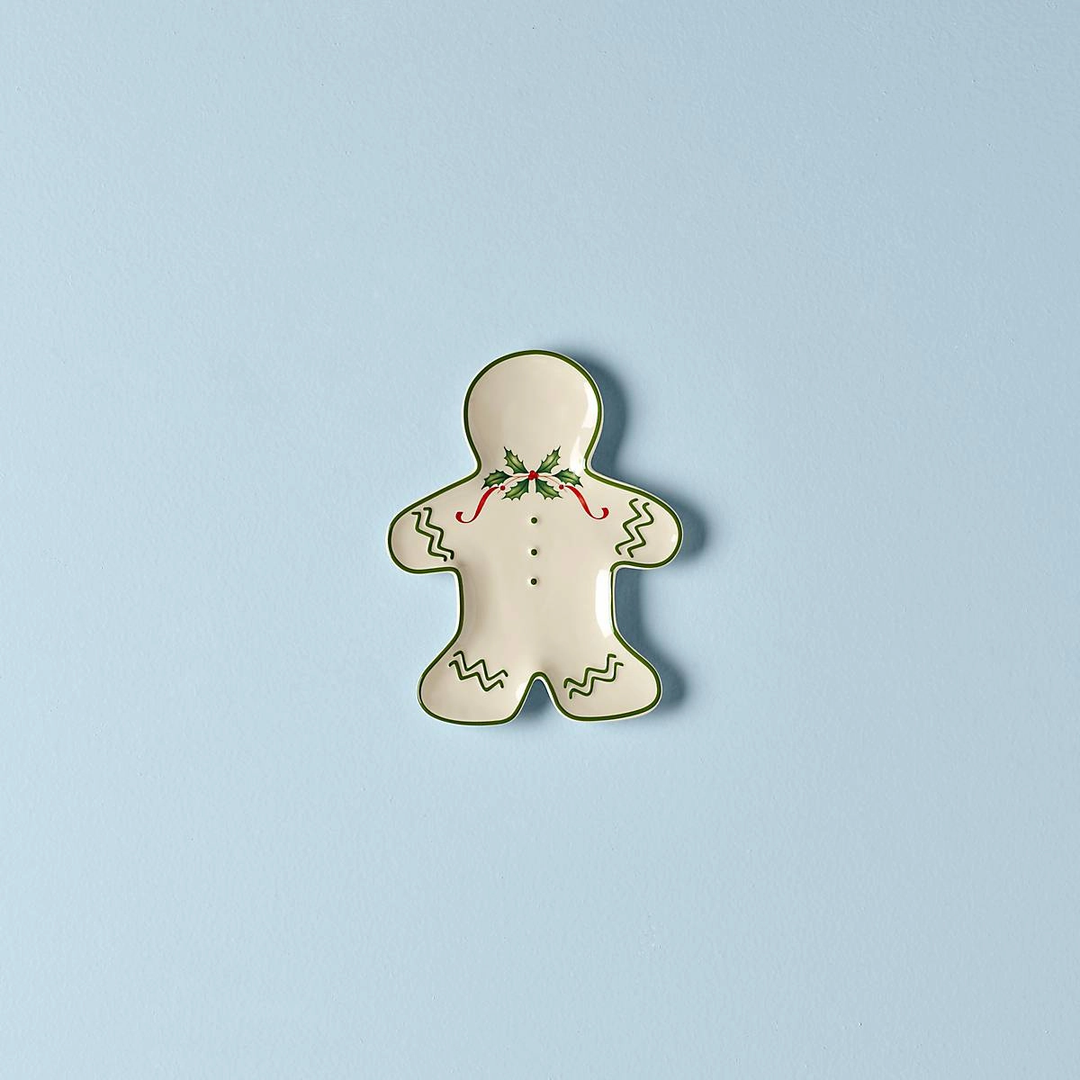 Holiday Gingerbread Man Accent Platemultipurpose serving tray