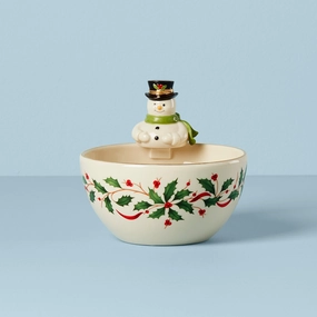 Holiday Snowman Bowlmodern kitchen decor ,kitchen dinner set ,dinnerware 