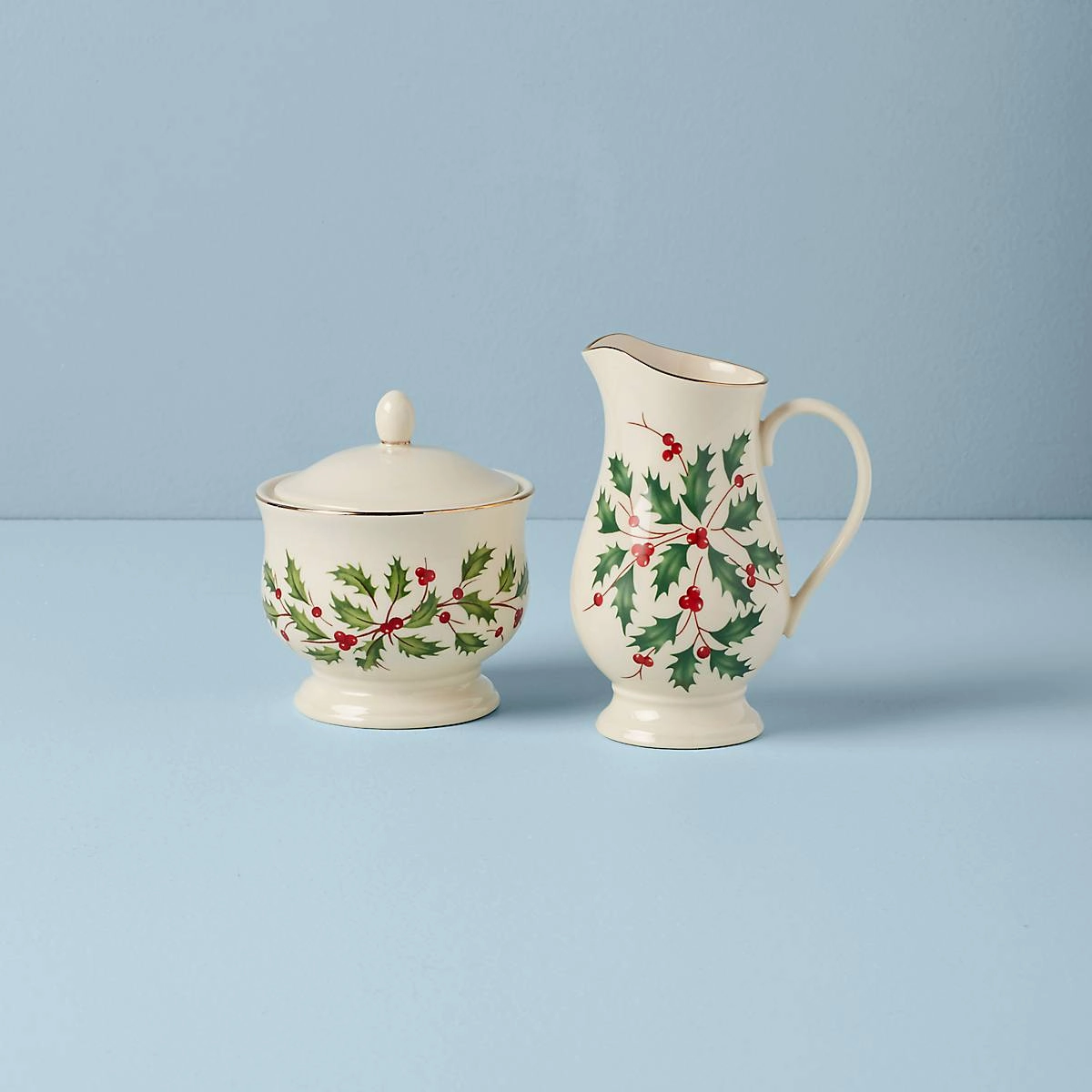 Holiday Sugar & Creamer Setmodern kitchen decor ,kitchen dinner set ,dinnerware 