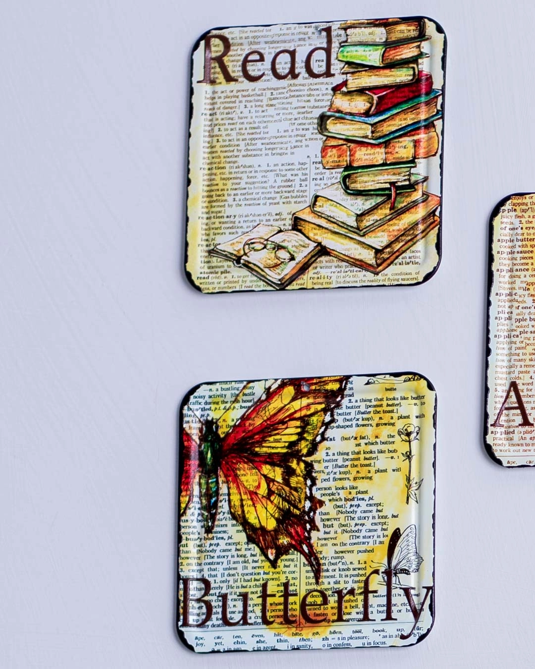 Household Metal Coasters - Set of 6