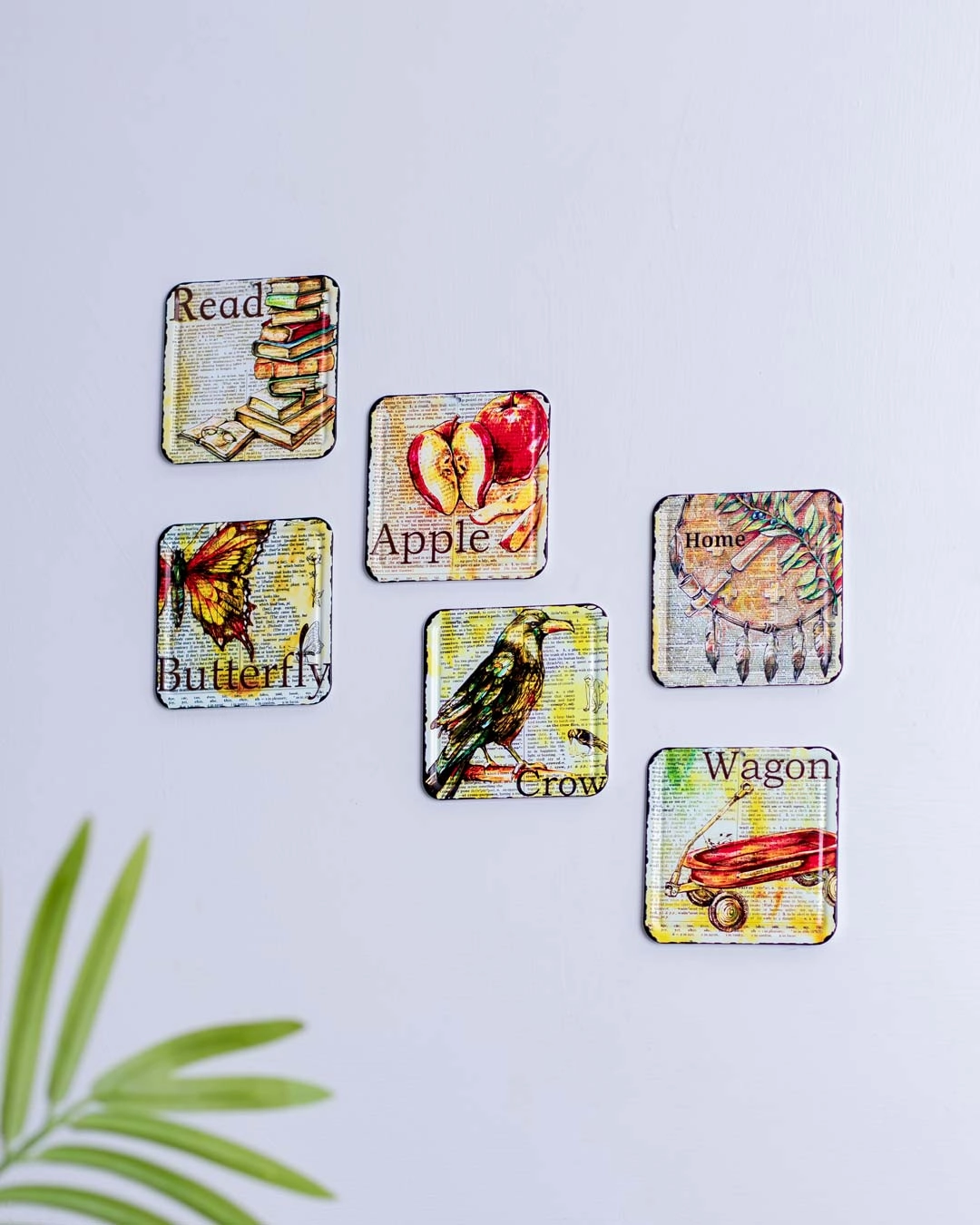 Household Metal Coasters - Set of 6