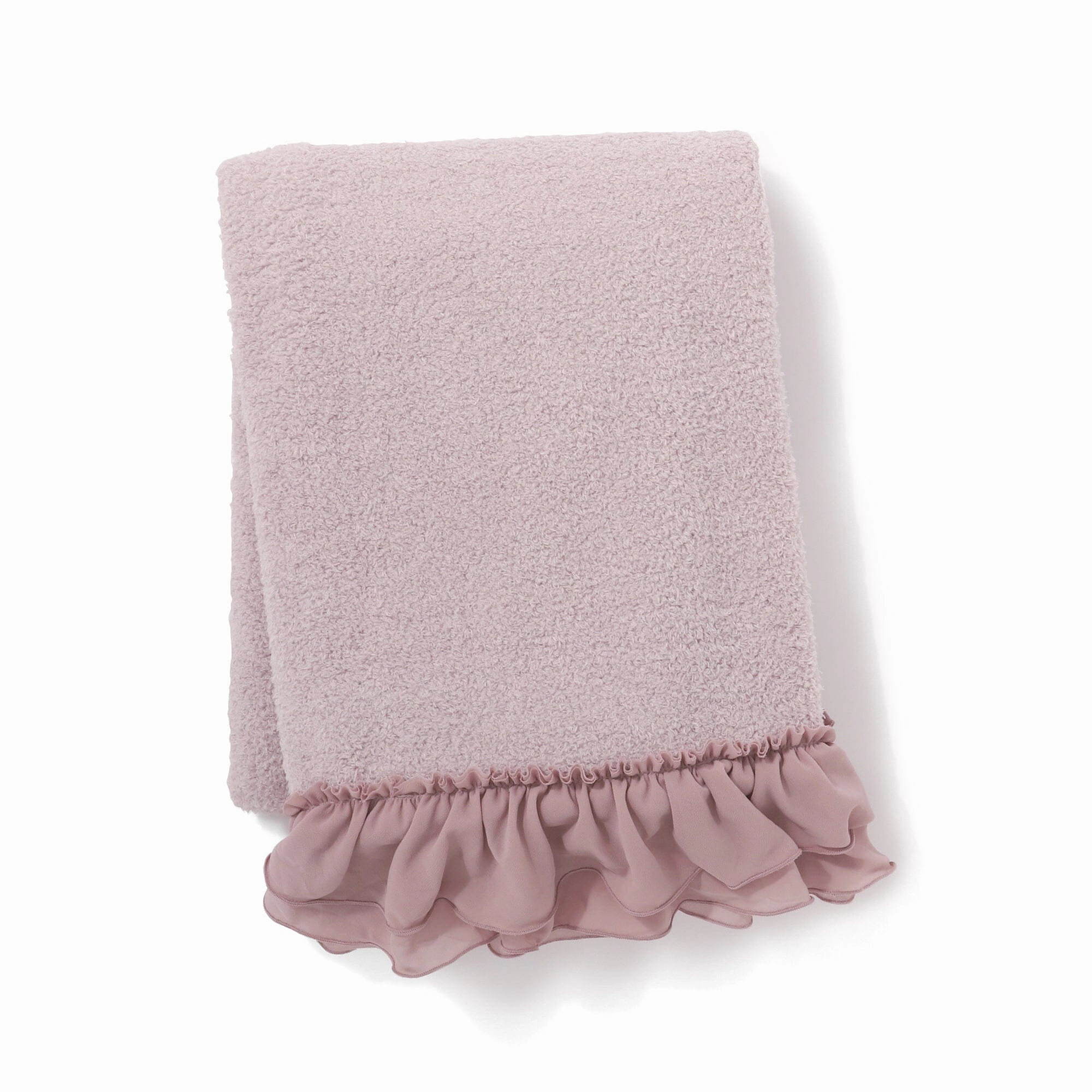 Howamoko Frill Throw (Knee Blanket) 1500 X 800 Pinkbedding sets ,throw blankets 
