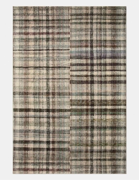 Humphrey Rug by Chris Loves Julia x Loloimodern color block patchwork rug