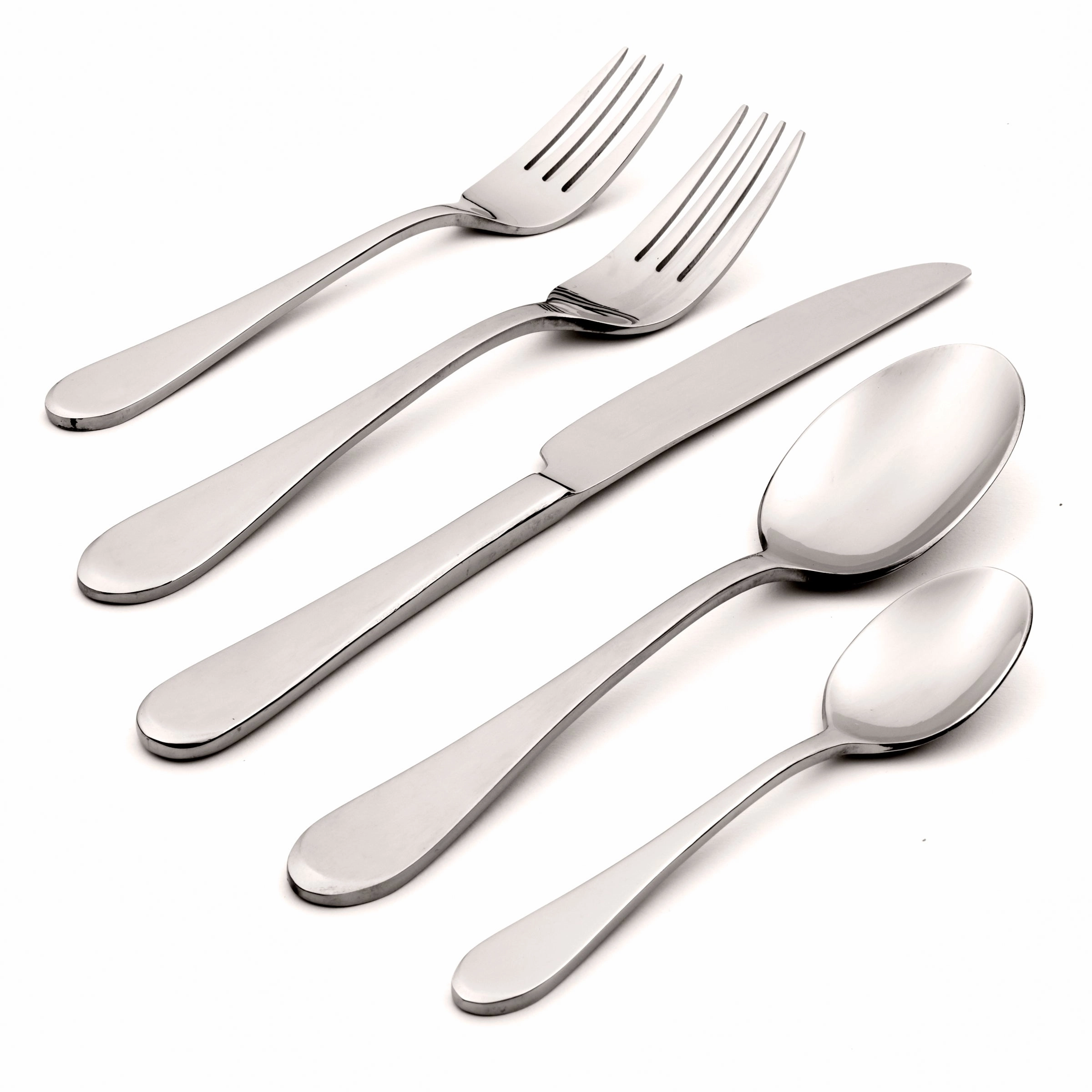 Icarus 50 Piece Flatware Seteco-friendly bamboo fiber tableware set 