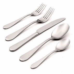Icarus 50 Piece Flatware Seteco-friendly bamboo fiber tableware set 