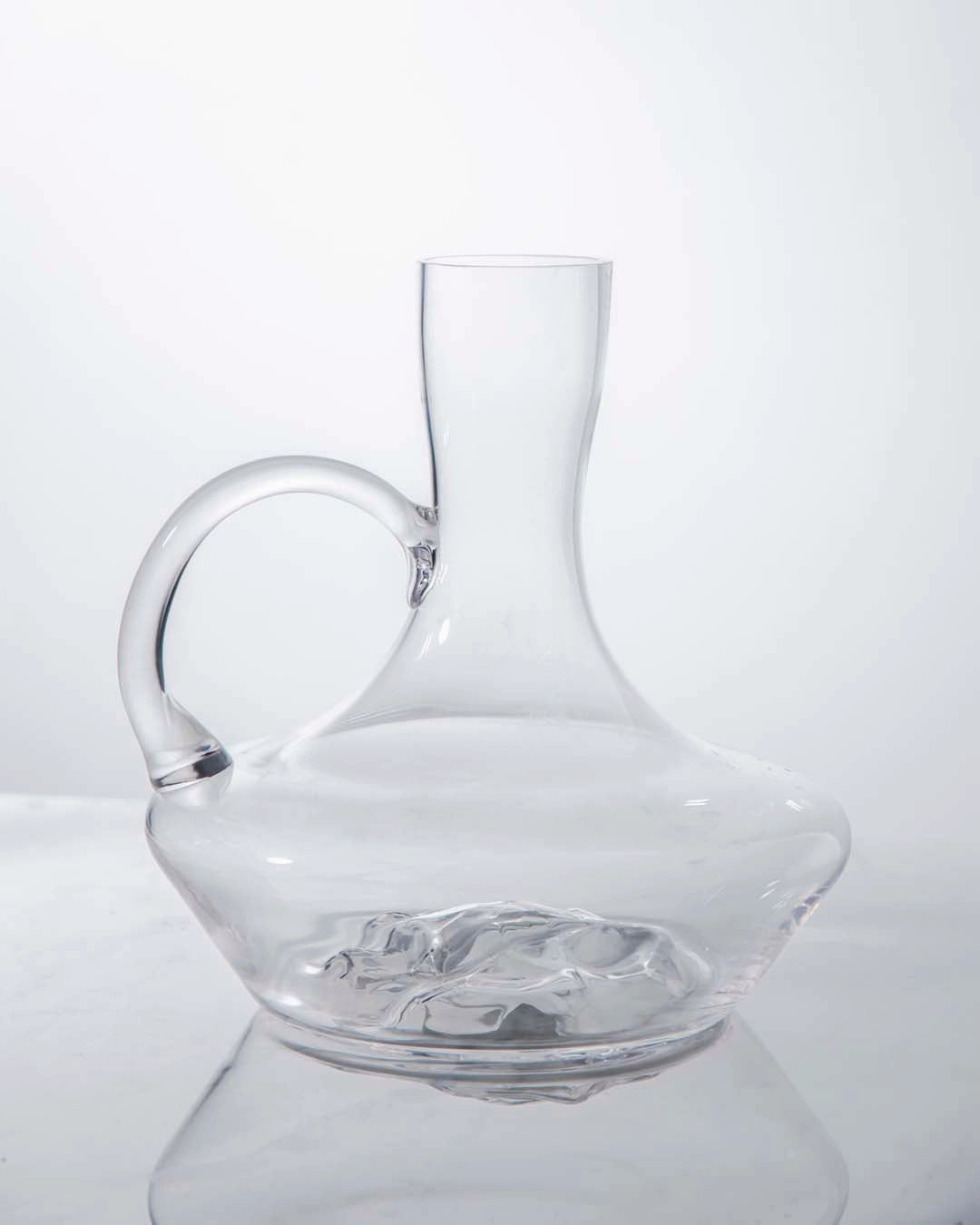 Ice Mountan Glass Decanter