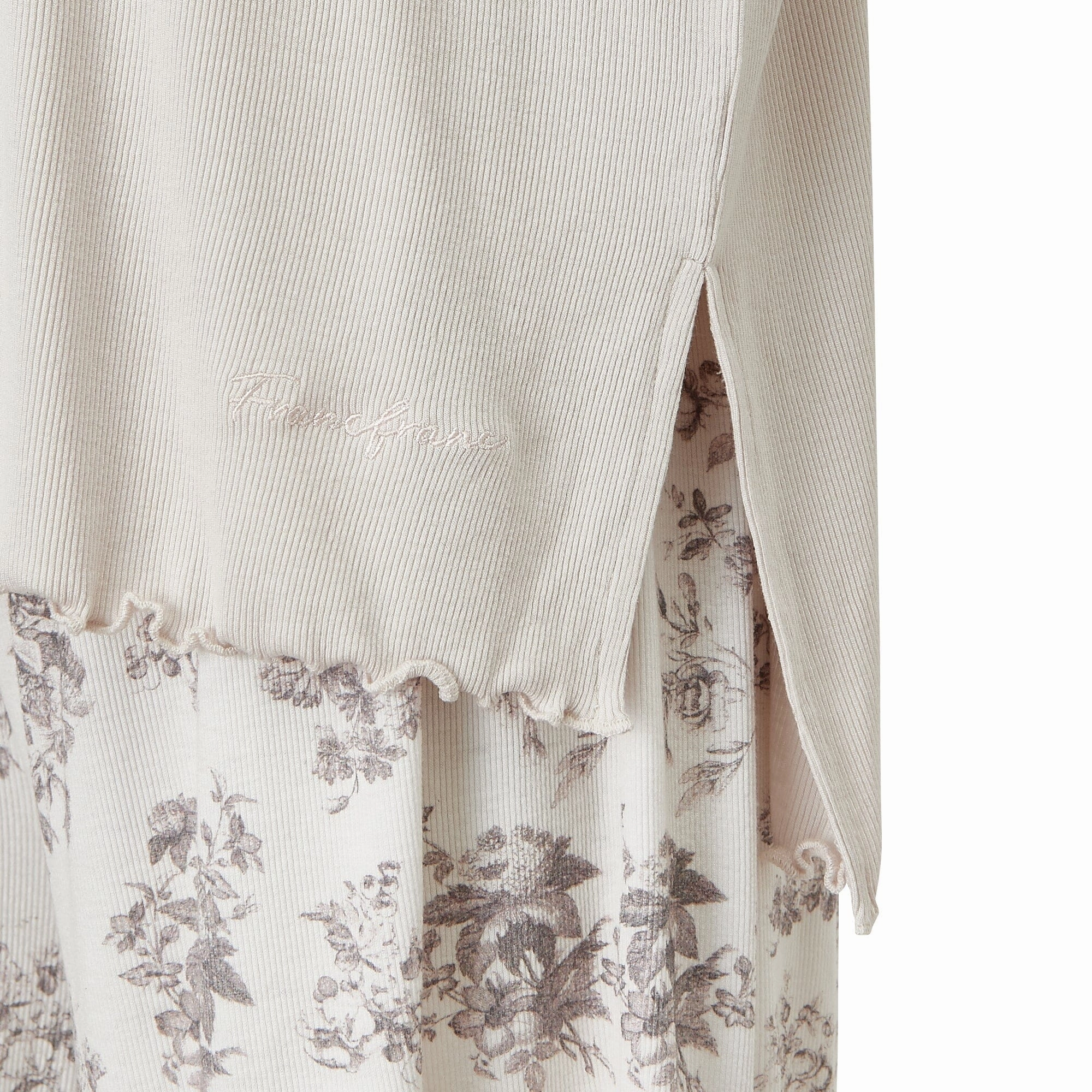Ice Touch Print Pajamas Classic Flower