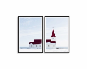 Iceland Set Includes Two Printsnordic style wall decor