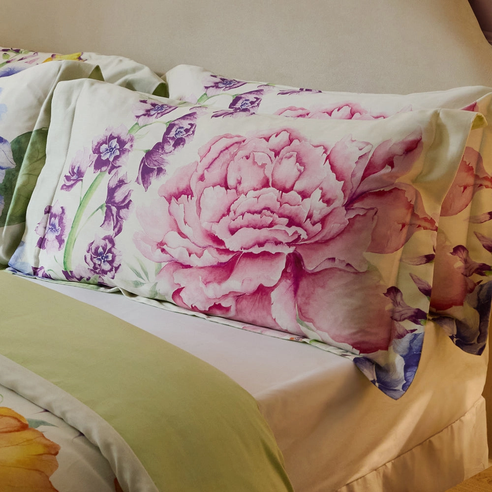 Idalia Printed Duvet Cover Set Multicolour