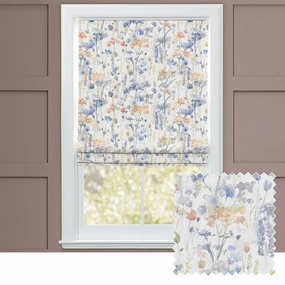 Ilinizas Printed Cotton Made to Measure Roman Blinds Clementinehome decor ,wall decor 