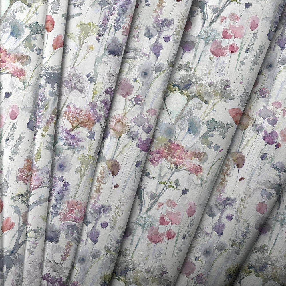 Ilinizas Printed Cotton Made to Measure Roman Blinds Coral